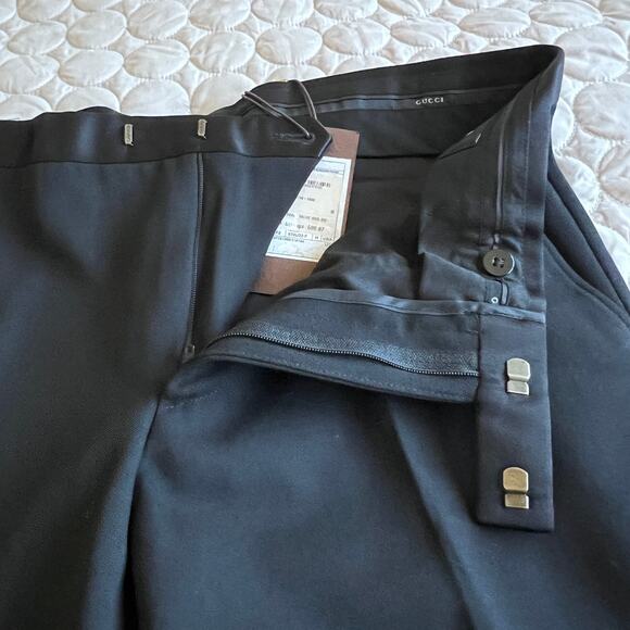 Gucci Wool-Blend Tailored Trousers – Made in Italy – IT 50R (~US 34R - Picture 11 of 13